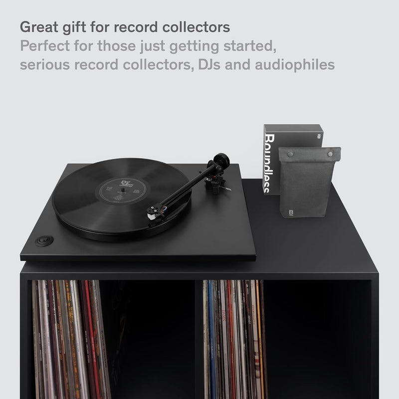 Boundless Audio Vinyl Record Cleaning Kit - 5-in-1 Vinyl Cleaning Kit Includes Velvet Record Brush, Stylus Cleaner, Cleaner Solution, Nylon Brush & Storage Bag - Image 5
